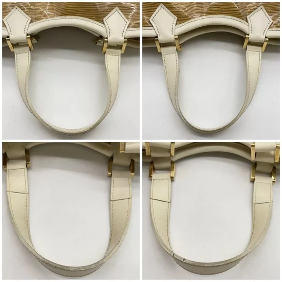 Authentic Louis Vuitton  Epi Mini Lagoon Bay Plage Handbag terry cloth inside - Picture 9 of 17